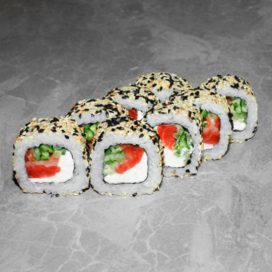 Кунжут з лососем